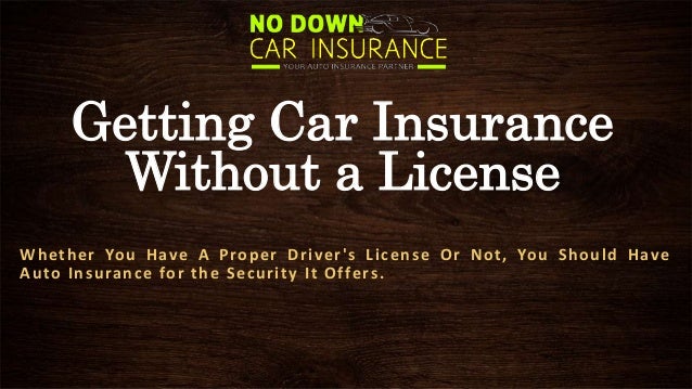 where to buy a car without license