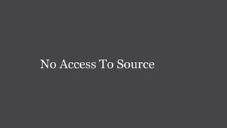 No Access To Source
 
