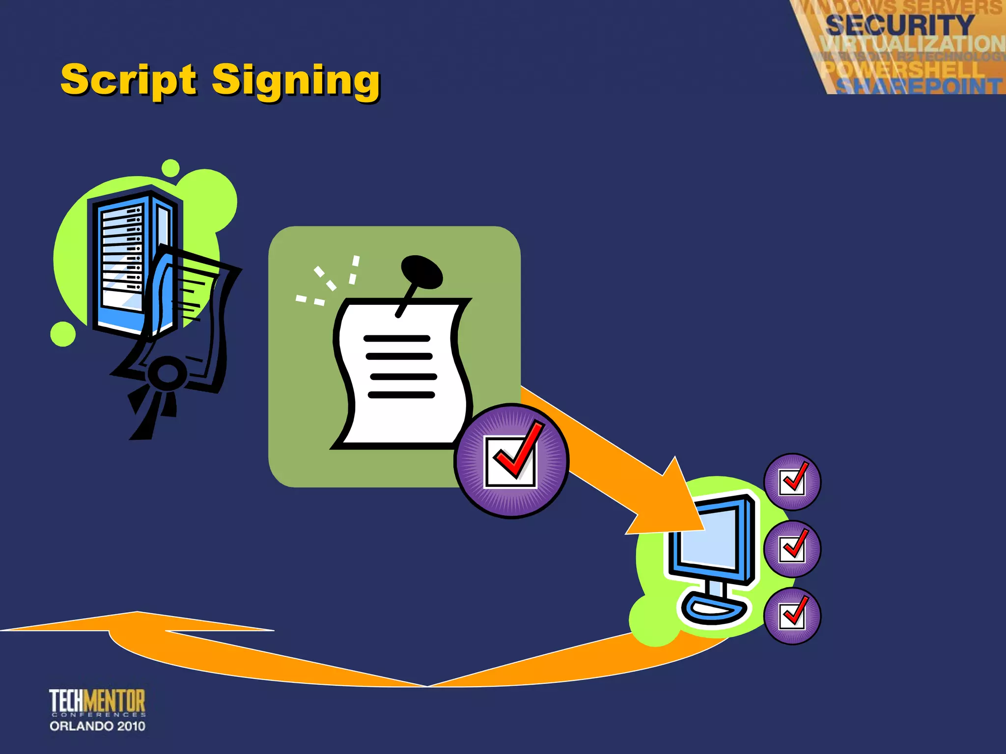 Script Signing 
