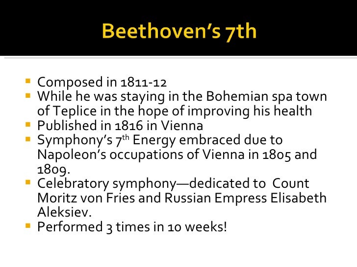 beethovens seventh symphony essay Beethovens ninth symphony concert report essays and term papers available at echeatcom, the largest free essay community. beethovens seventh symphony essay Beethovens ninth symphony concert report essays and term papers available at echeatcom, the largest free essay community.