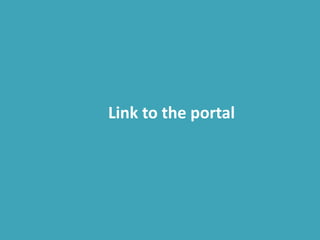 Link to the portal
 