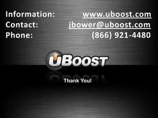 Increase desired behaviors