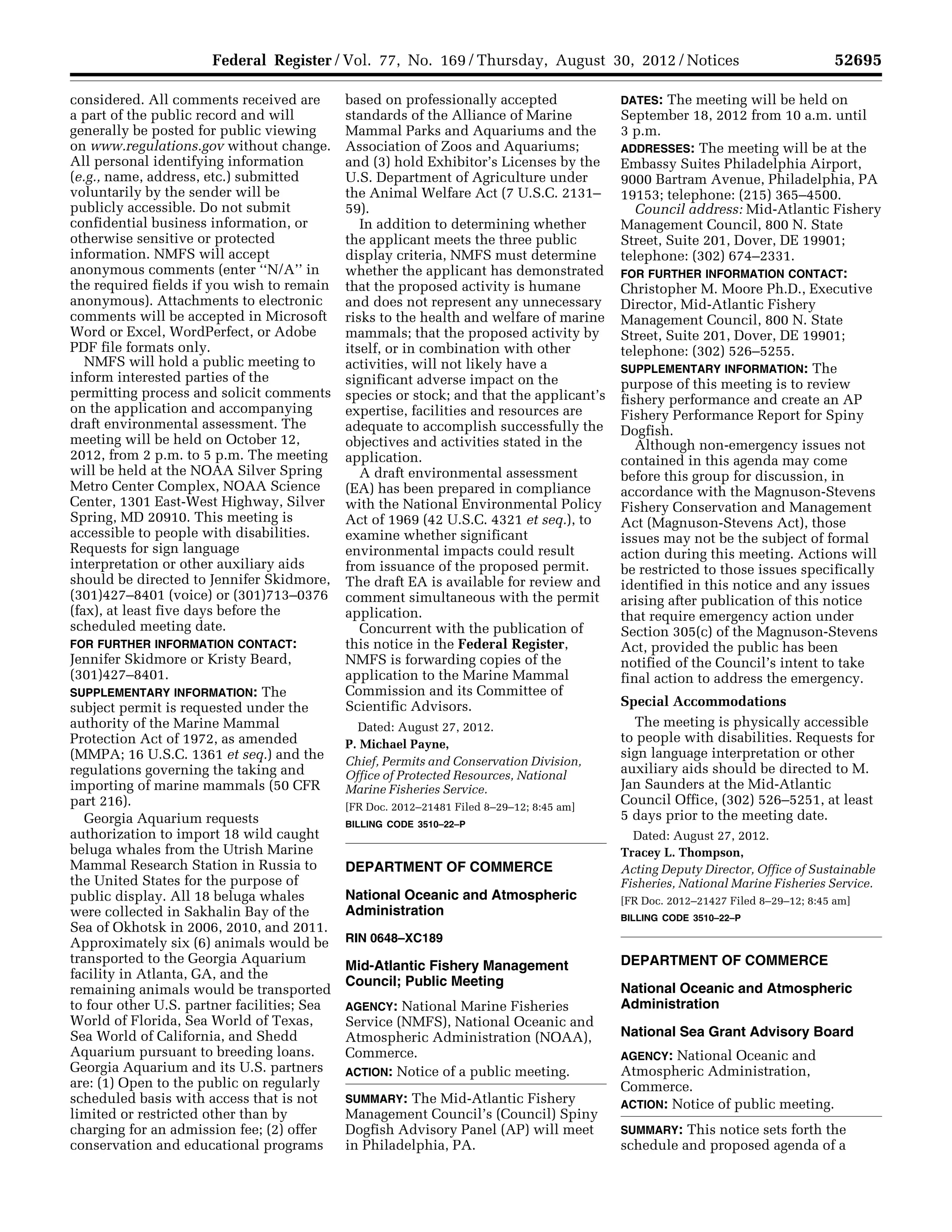 Noaa nmfs-2012-0158-0001 | PDF