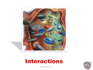 Interactions
    NOAC Janvier 2013
 
