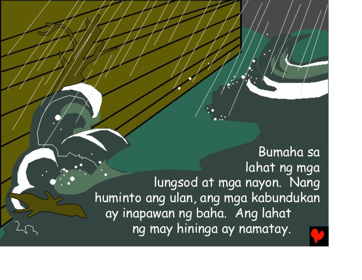 Noah and the great flood tagalog