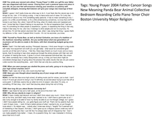 Tags: Young Prayer 2004 Father Cancer Songs
New Meaning Panda Bear Animal Collective
Bedroom Recording Cello Piano Tenor Choir
Boston University Major Religion
 