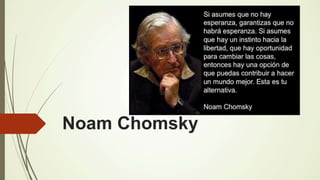 Noam Chomsky
 