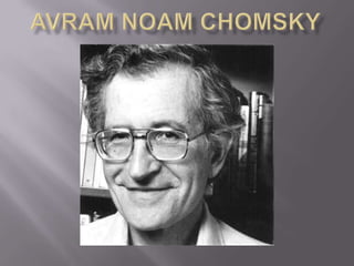 AVRAM NOAM Chomsky 