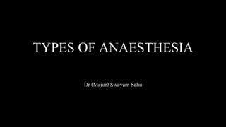 Anaesthesia primer | PPTX