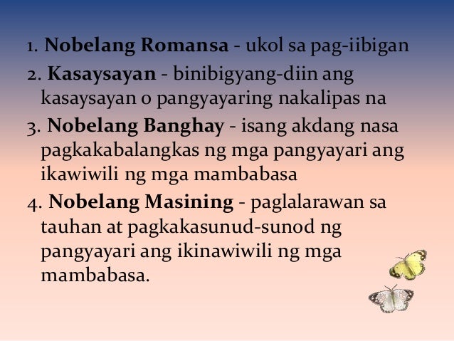 Halimbawa Ng Nobelang Romansa - Natasya Halimbawa Story