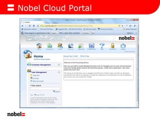 Nobel Cloud Portal