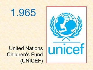 1.965


 United Nations
Children's Fund
      (UNICEF)
 