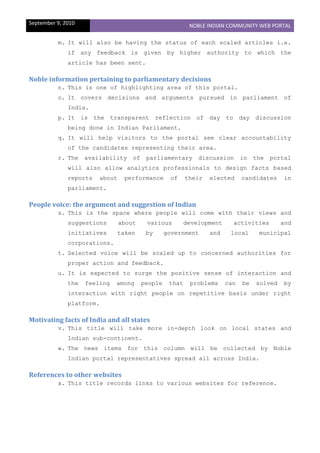 Having noble information and noble news in local language will help in more penetration and more frequent visits from same and more visitors.Noble news and noble information of development<br />This title will be having the coverage of noble news and noble information in relation to the development and economy.