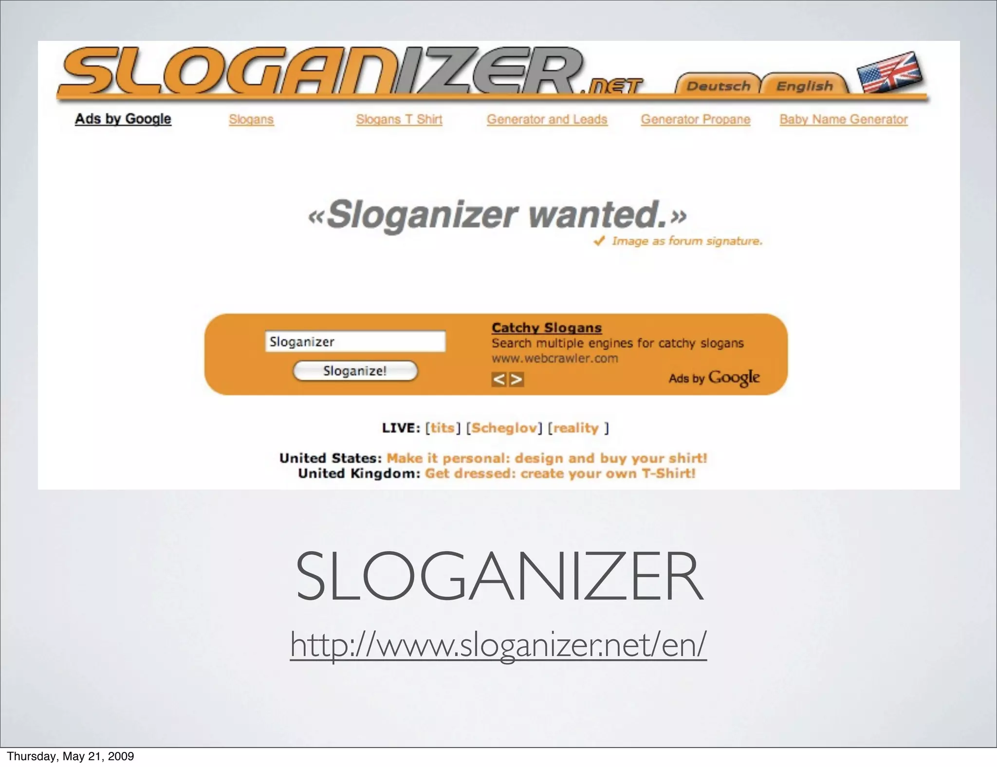 Web 2.0 Tools to Inspire