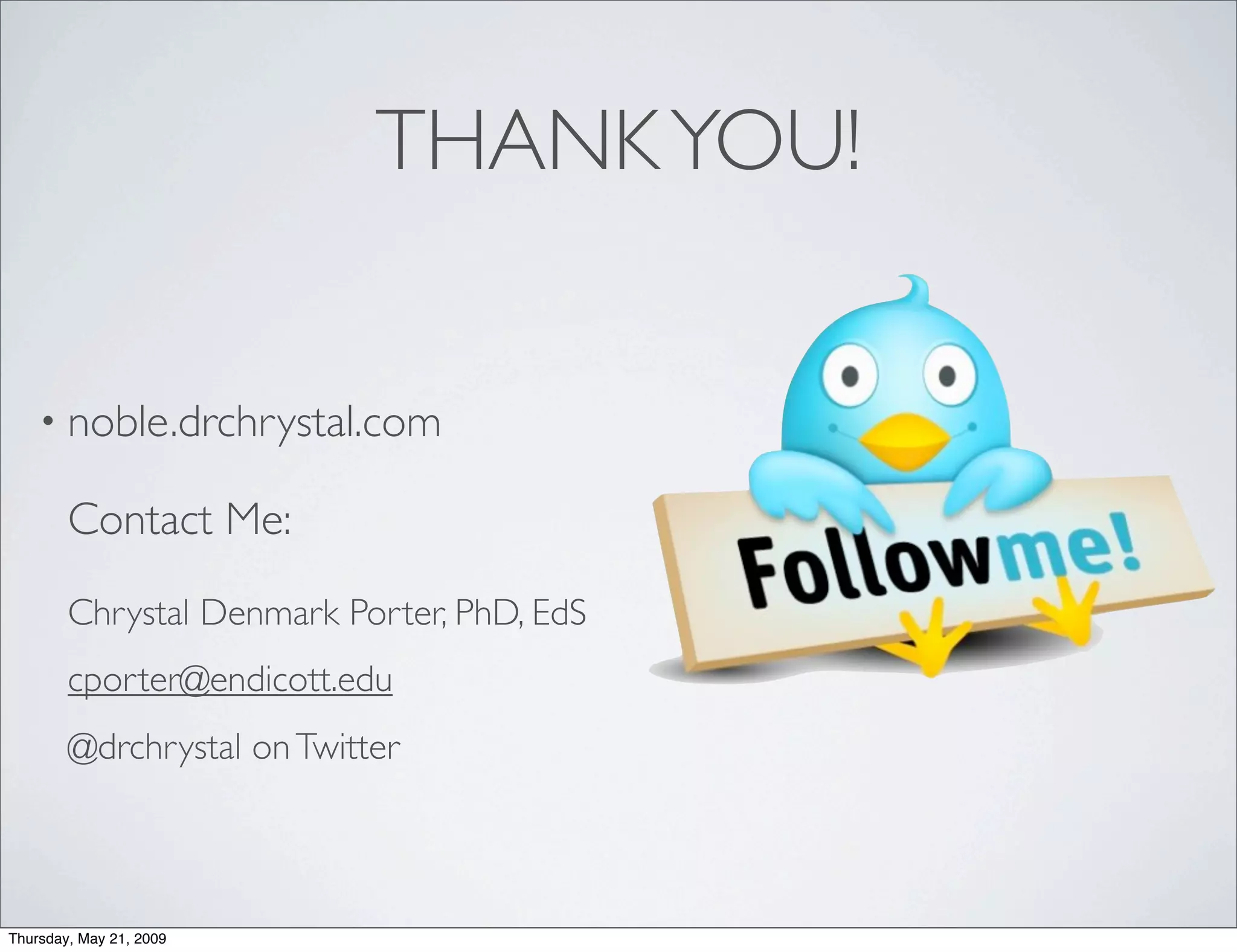 Web 2.0 Tools to Inspire