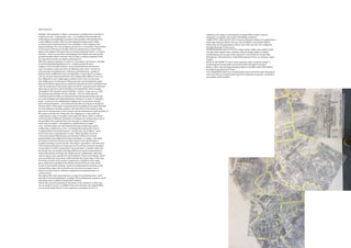 Isabel Gutierrez:
Nobody´s Place/Nowhere´s Map is conceived as a collaborative art project in
response to crisis –or permanent-crisis–, as a condition that pervades our
contemporary time globally but acquires and manifests with specific forms
in each different context. After the international banking crash in 2008,
as myriad and multi-dimensional crises unfolded, a crisis imaginary took
shape worldwide. This crisis imaginary has become a mechanism of production
of enclosures of the future through which the ruling powers reassert their
agency and validate their governance by foreclosing other futures –or futures
of others–. How to contest the crisis imaginary from below and open up the
possible towards other(s´) futures? How to foster a radical imagination from
the experience of crisis, yet against and beyond it?
With these primary questions in mind, we –the project´s promoters– decided
to test the following hypothesis: if we –ordinary people (if such a
category can be actually claimed)– are to emancipate from permanent-
crisis, we need to create new forms of relating to each other –new forms
and meanings of togethereness, collectivity and belonging– capable of
braking down established norms and identities. In other words, to create a
new we, inclusive and permanently in-the-making. What different“wes”can
be configured so as to regain agency amidst crisis in view of a more just
and solidary form of coexistence? What personal, social and political might
they entail? Which repercussions might they bring about? How could these new
“wes”be sustained as they remain open over time? Long discussions followed
about how to give form and materiality to this hypothesis, which emerges
embedded in the situated context of Athens –Greece´s major city, in a state
of enduring and multiple crisis for a decade–. From an initial idea that
revolved around the body as a fixed and clearly demarcated entity and how
we could challenge this understanding by creating a“no-body”or“nobody´s
body”–in the form of a collaborative sculpture out of cast pieces of body
parts of the participants–, we moved onto the idea of a map as an imaginary
representation of that space of nobody and of everybody at the same time that
we were seeking to actually construct. This shift of focus from body to map
gave rise to new questions, which would mark the development and execution of
the project until the end. Seeing the crisis imaginary as a map of/for our
contemporary world, we sought to interrogate this“given reality”as follows:
Could we think of different coordinates to redefine our contemporary map of
the possible? How could we keep this map open to indeterminacy?
In this way, the project –formulated as a political fiction to“fight”
crisis– took the shape of a multi-layered and open-ended map, whose
configuration departs from a text –an initial political statement open to
re-appropriation and transformation–, and the very city of Athens –open
to discovery and re-interpretation as well–. What“possibles”are there
in the city territory? What desires and what fears? What are the main
representations that define them? Each participant –or creator– was asked
to choose a word from the text and then a place in the city that gave a
situated meaning to the former. We –the project´s promoters– met with each
of the twenty participants in those places across Athens, and have extended
conversations in which, starting from each participant´s narration about his/
her chosen site, we sought to develop reflections around our personal and
social relationships, the places we inhabit and our relationships with them,
and our agency and capacities for transformation. Those conversations, which
were recorded and transcribed, conformed later the master-layer of the map.
The (final) outcome of the project comprised an installation and a video
piece, which were exhibited at the Athens School of Fine Art (June 2018),
as well as this booklet. However, we do not understand this outcome as the
closing of the project, for its ultimate aim is to serve as an open-source
device of construction of collective imaginaries and representations of
counter-power.
Throughout this multi-layered process a range of unsettled tensions –both
theoretical and methodological– emerged. These problematic instances, which
will remain open, could be summarised as follows:
CRISIS. Was crisis the backdrop of the project or the medium? In what ways
can we speak of crisis as a condition? How crisis has been normalised? What
can we see through the lens of our respective conceptions of crisis? Is
it fighting crisis really an emancipatory strategy? What would it mean to
integrate or to inhabit crisis in terms of building resistance?
SUBJECTIVITY AND COLLECTIVITY. I become through relating. Any subjectivity is
inherently relational. Which“wes”am I part of? What is my position? Which/
where/how are the boundaries of those“wes”? Was any new“we”configured
through the project? How was it?
REPRESENTATION AND ITS POLITICS. Maps render visible some realities while
exclude and foreclose others. However, they are always subject to radical
transformation, for the space they represent is never fixed nor closed. What
did Nobody´s Place/Nowhere´s Map finally represent? How can we keep it open-
ended?
MASK VS. BECOMING. To what extent wearing a mask –masking oneself– is
transformative? Did we attain any transformation through the project?
Body vs. Place. How do body and space relate to and affect each other? Which
boundaries separate them? How?
COLLABORATION. What sort of relationships were enacted through this project?
How much did we succeed in blurring the line between promoters, coordinator,
participants and the public?
 
