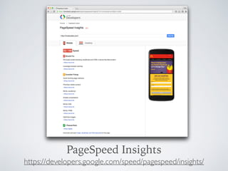 PageSpeed Insights
https://developers.google.com/speed/pagespeed/insights/
 