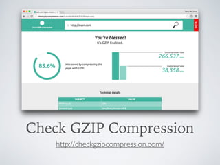 Check GZIP Compression
http://checkgzipcompression.com/
 
