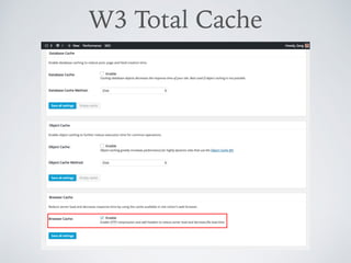 W3 Total Cache
 