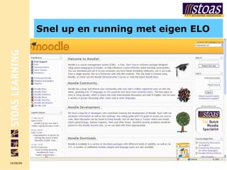 Snel up en running met eigen ELO 