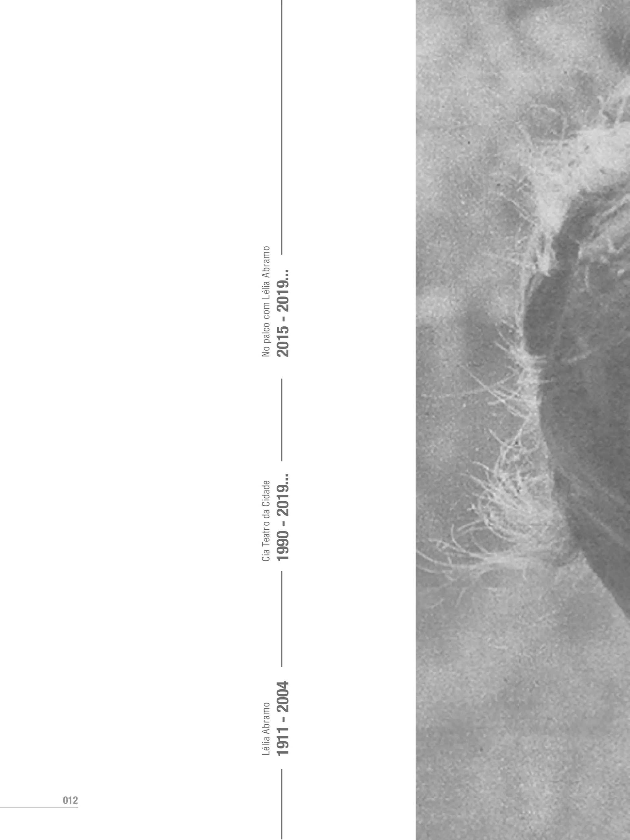 012
1911-20041990-2019...2015-2019...
LéliaAbramoCiaTeatrodaCidadeNopalcocomLéliaAbramo
 