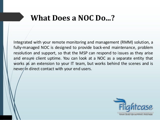 Noc And It Help Desk Services