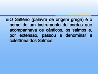 Noção geral sobre a bíblia - n. 2