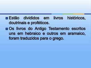 Noção geral sobre a bíblia - n. 2