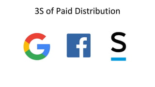 3S of Paid Distribution
 