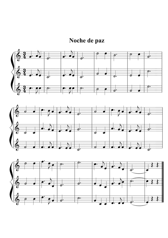 Noche de paz | PDF