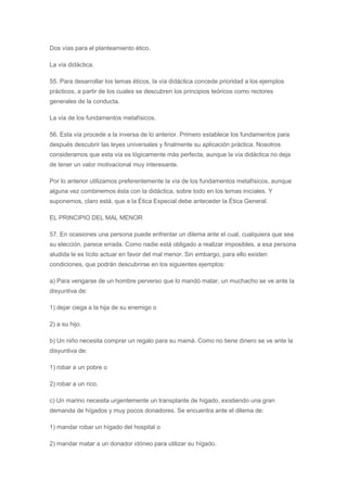 Nociones básicas de etica general