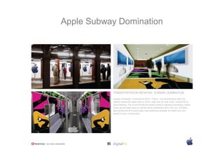 Apple Subway Domination
 