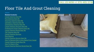 Floor Tile And Grout Cleaning
Related Contents:
Carpet Cleaning Near Me
Rug Cleaning Near Me
Area Rug Cleaning Near Me
Upholstery Cleaning Near Me
Oriental Rug Cleaning Near Me
Carpet Cleaning Services Near Me
Professional Carpet Cleaning Near Me
Carpet Cleaning Rental Near Me
Tile Cleaning Near Me
Carpet Cleaning Services
Rug Cleaning
Carpet Cleaning Service Near Me
How To Remove Set In Urine Stains From Carpet
Carpet Cleaning Deals Near Me
How To Clean A Rug
Carpet Cleaning Machine Rental Near Me
CALL US NOW +1 970-405-3740
 