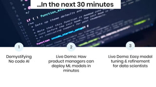 No Code AI - How to Deploy Machine Learning Models with Zero Code?