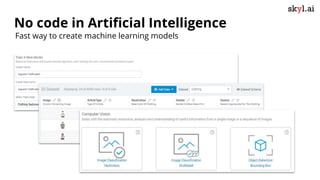 No Code AI - How to Deploy Machine Learning Models with Zero Code? | PPTX