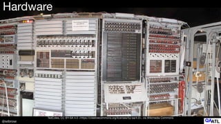 @sebrose
TedColes, CC BY-SA 4.0 <https://creativecommons.org/licenses/by-sa/4.0>, via Wikimedia Commons
Hardware
 