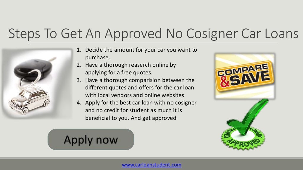 No Cosigner Needed Car Loans for Low Budget Student.