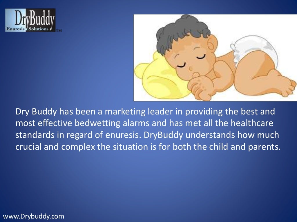 Drybuddy Alarms Nocturnal enuresis Bedwetting Alarms