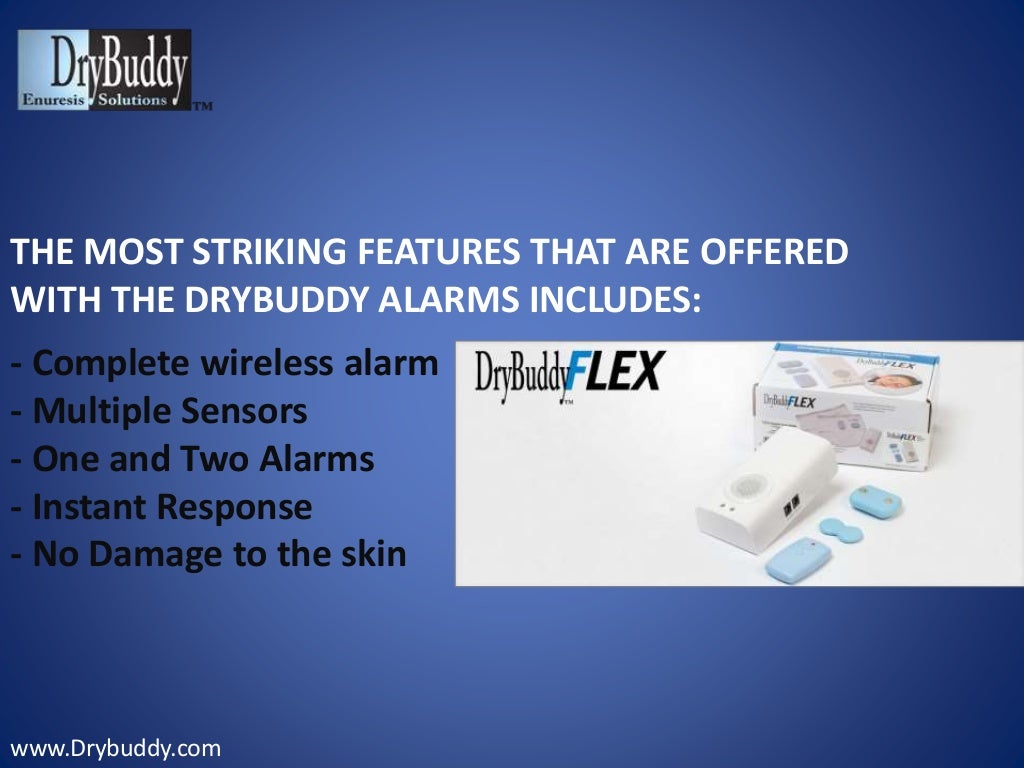 Drybuddy Alarms Nocturnal enuresis Bedwetting Alarms