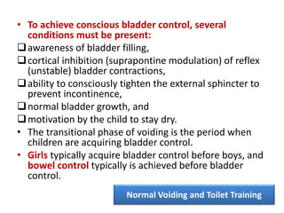Nocturnal enuresis in children | PPTX