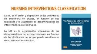 Nic Classification NOC Y NIC. PLANEACIÓN INCLUYE PLAN DE CUIDADOS | PDF
