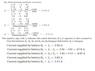 Nodal analysis and mesh analysis | PPTX
