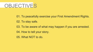 Non Violent Protest Training Pptx