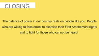 Non Violent Protest Training Pptx