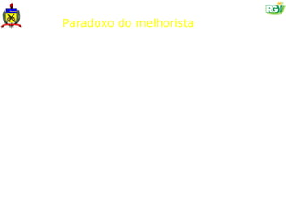 Paradoxo do melhorista



Considerando que o melhoramento é um
processo passo a passo:

“As variedades comerciais permanecem
dependentes da infusão genética das variedades
crioulas (locais) que estão deslocando ou
substituindo” (Tuxtill, 2000).
 