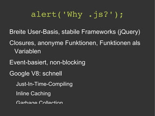 Motivation: Nicht-blockierende Aufrufe 