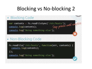 Blocking vs No-blocking 2

 