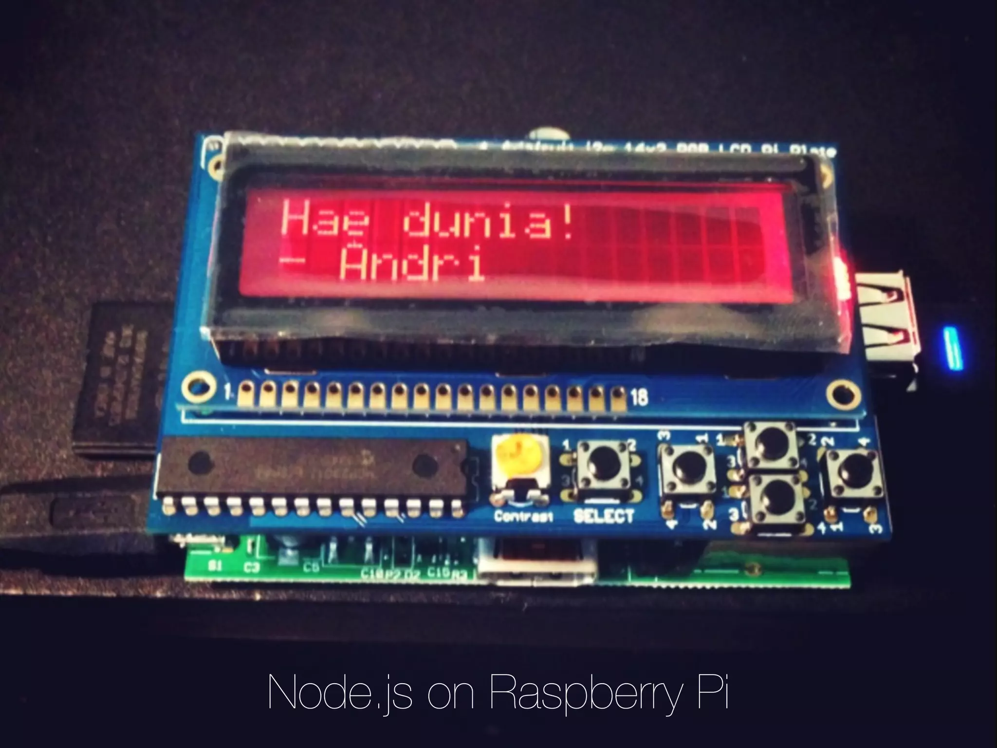 Node.js on Raspberry Pi 