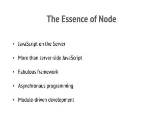 Node.js for beginner | PDF
