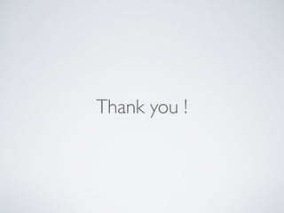 Thank you !
 